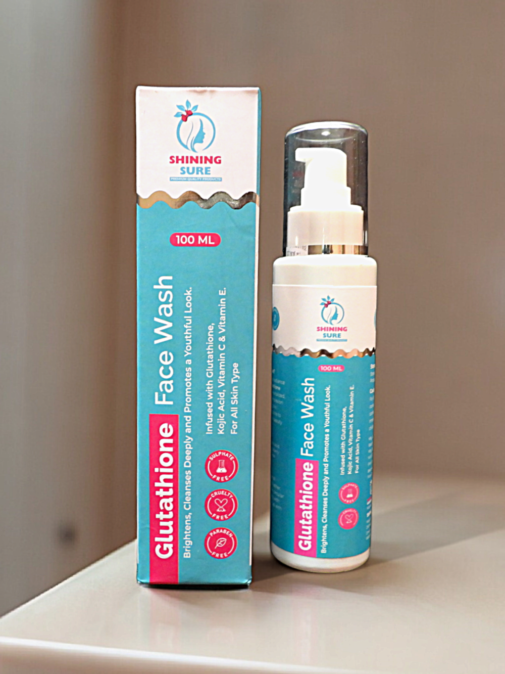 Glutathione facewash