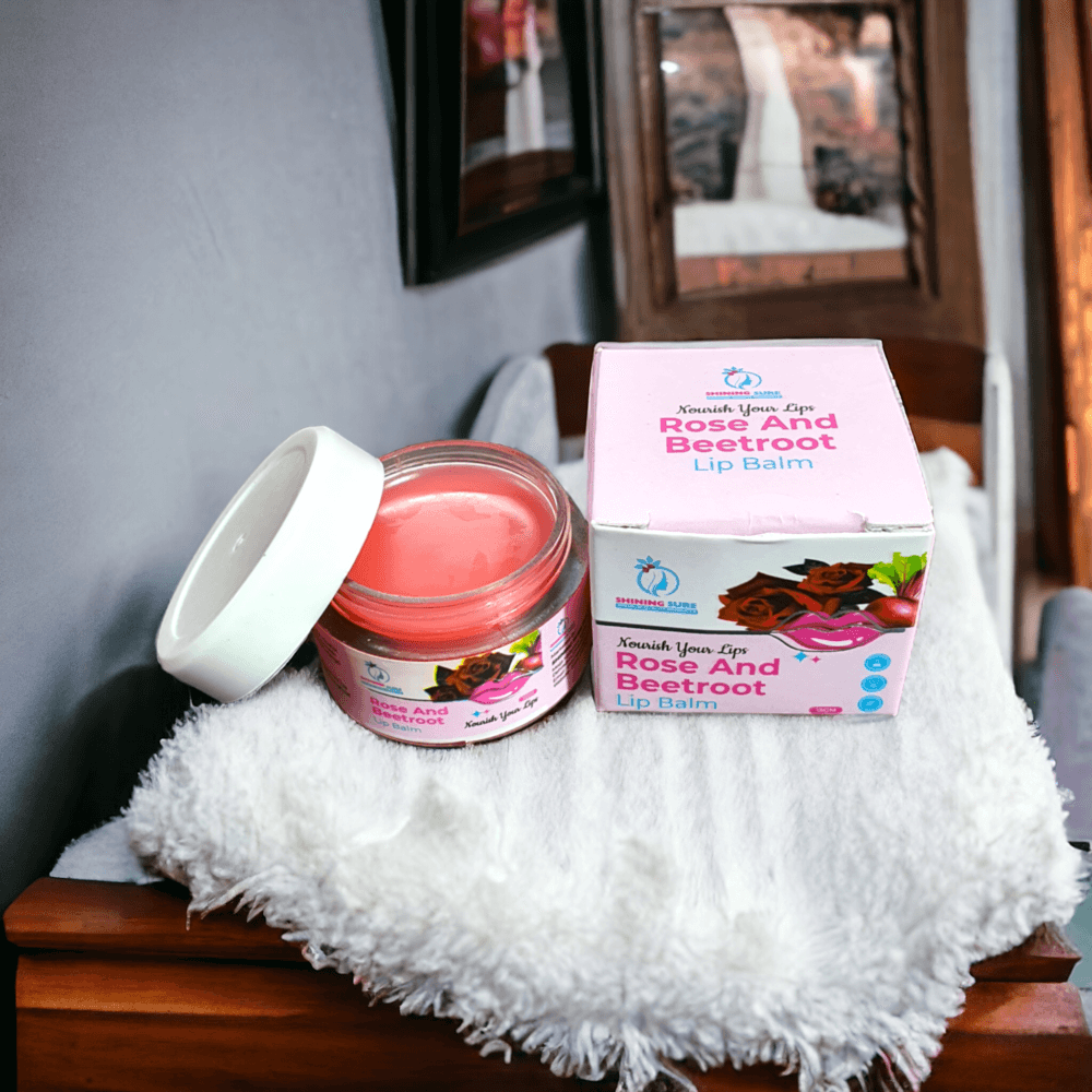 Beetroot and Rose Lip Balm