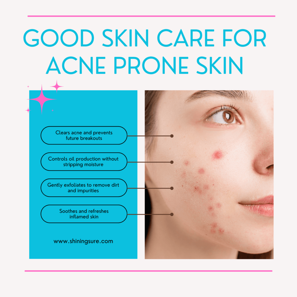 SHINING SURE Anti Acne Foaming Face Wash - Image 2