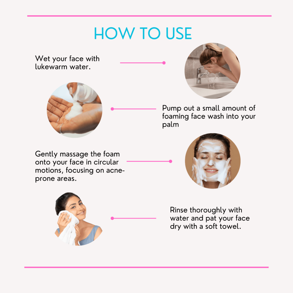 SHINING SURE Anti Acne Foaming Face Wash - Image 3